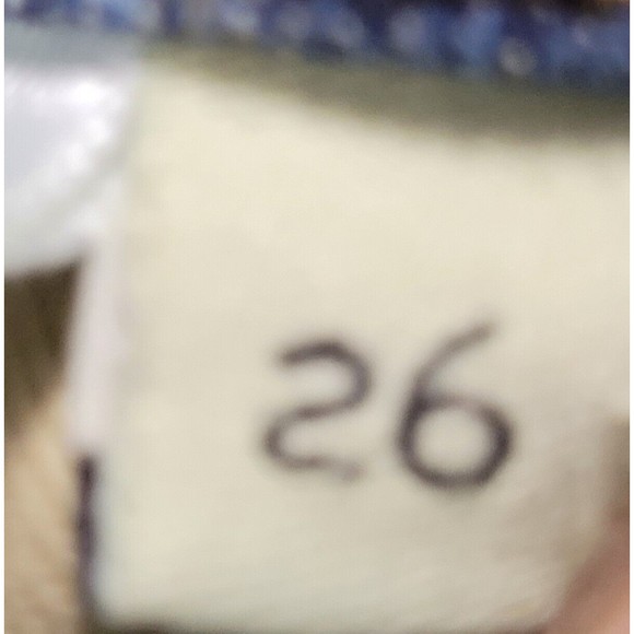 *SOLD**Rag & Bone Jeans 26 Womens Skinny Stretch Denim Med Blue Wash Raw - Picture 11 of 11